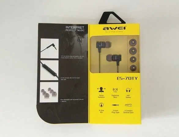 AWEIES 70TY Earphones Unboxing 1