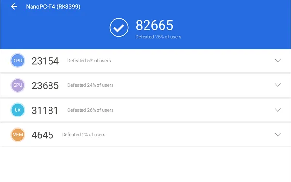 NanoPC T4 AnTuTu P1 NanoPC T4 AnTuTu P1