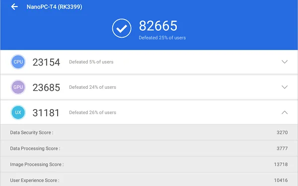 NanoPC T4 AnTuTu P4 NanoPC T4 AnTuTu P4