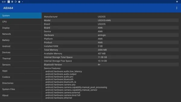 Ugoos AM6 Performance P1