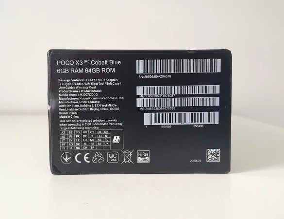 Xiaomi POCO X3 Pkg 5 Xiaomi POCO X3 Pkg 5