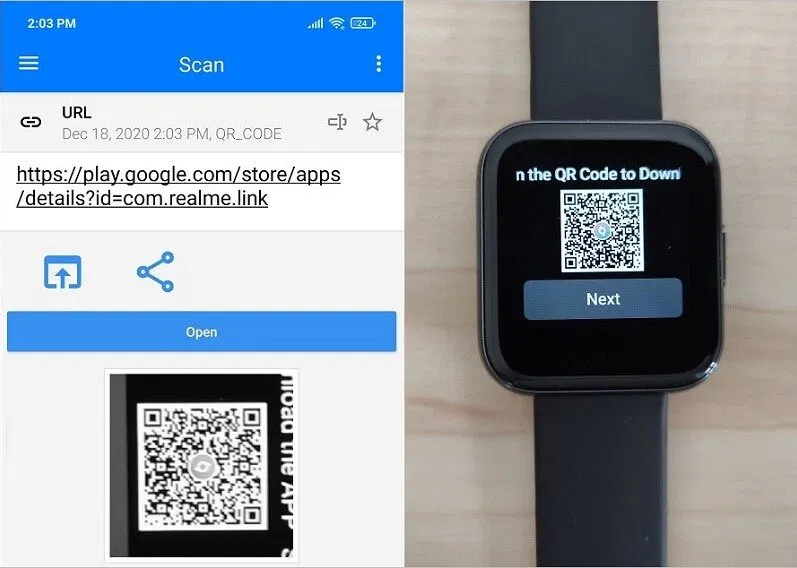 Realme Watch Binding 1
