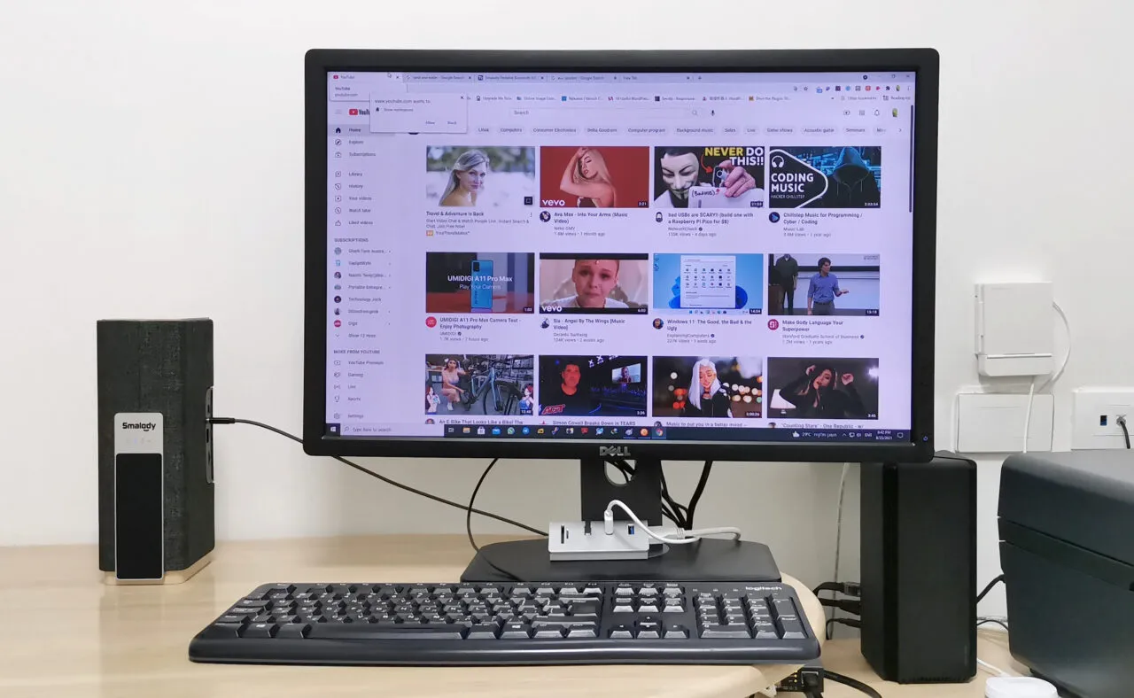 Smalody Speaker Aux Pc