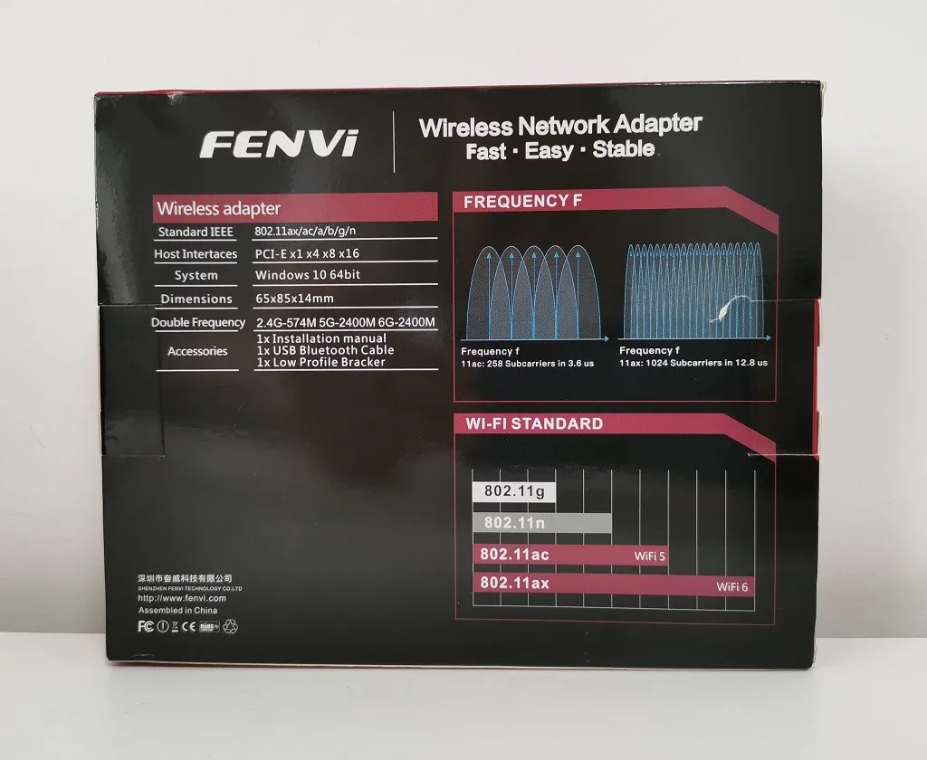 Fv Axe3000 Pcie Wifi6 Card P3