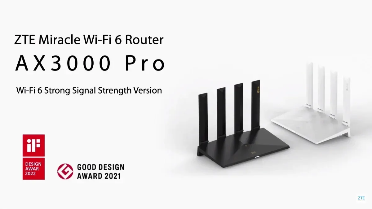 Zte Miracle Ax300 Pro Wi Fi 6 Router
