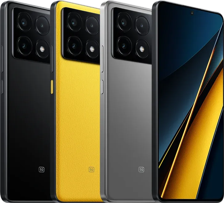 Poco X6 Pro Color Variants