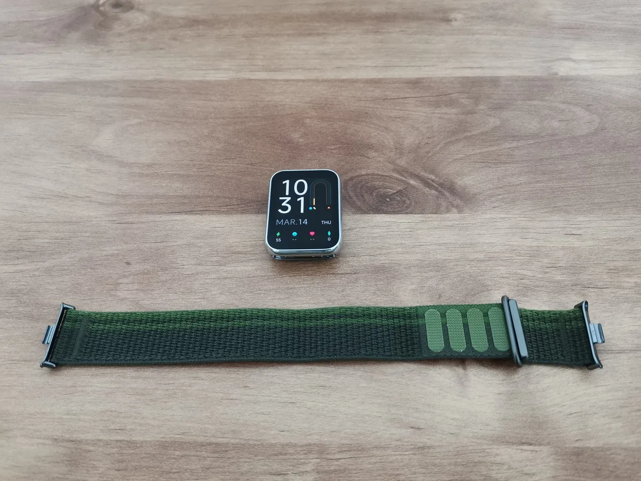 Smart Band 8 Pro Strap Olive 1