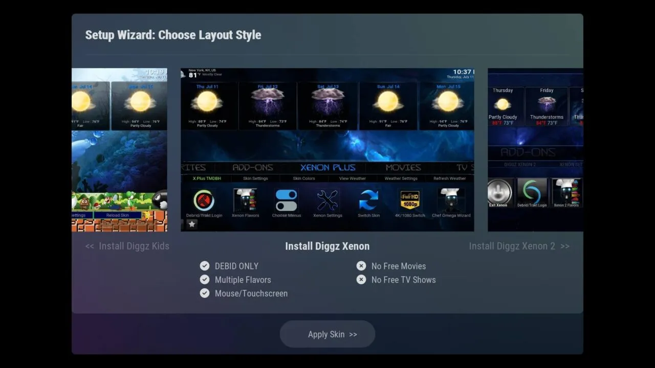 SK1 Kodi Diggz Xenon 2