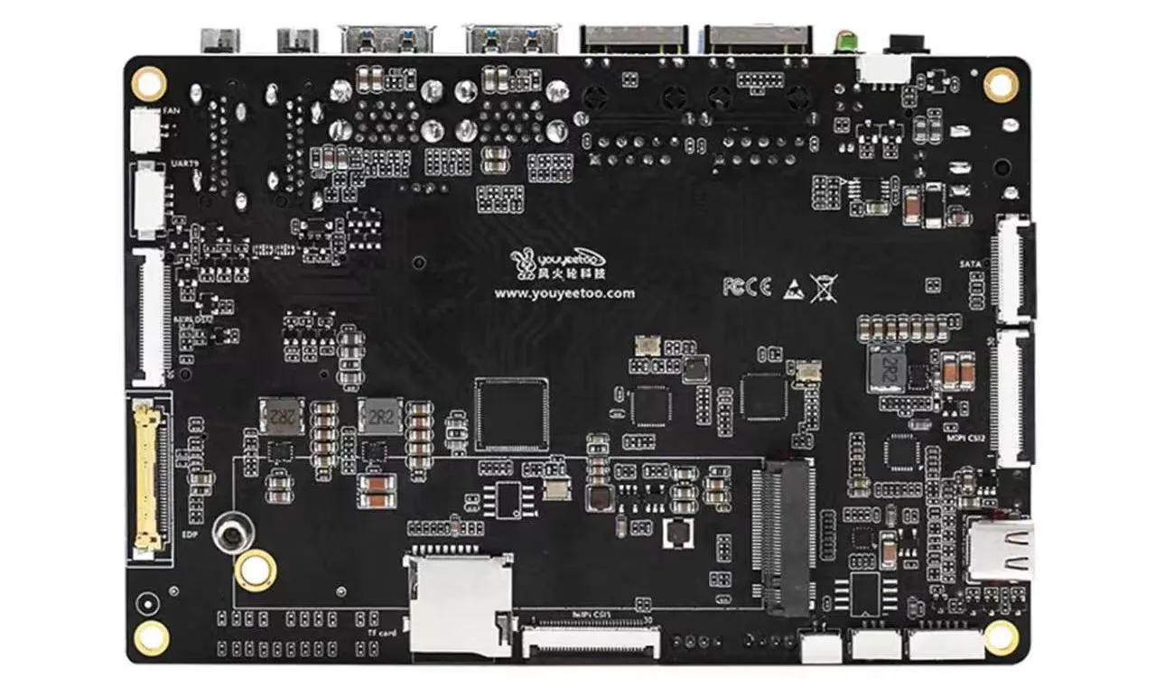 Youyeetoo K1 motherboard (Rear view)