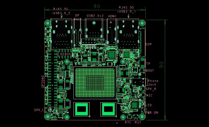 Orange Pi 6 PCB Schematic