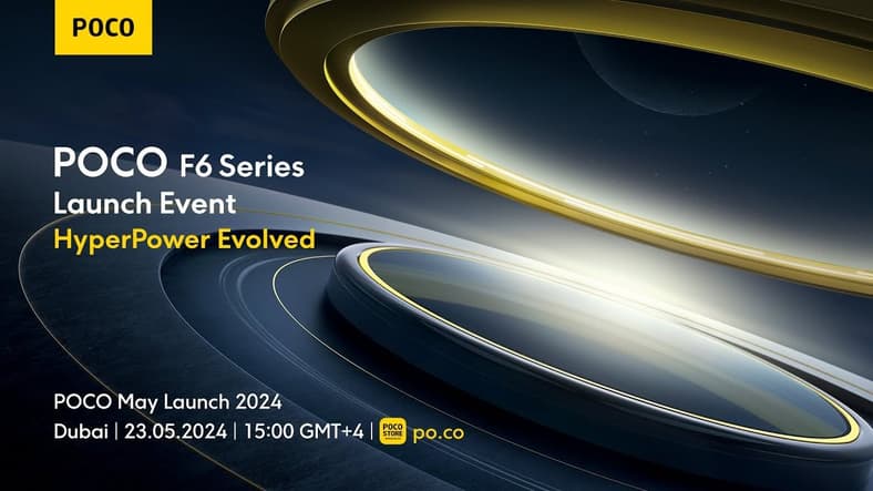 The newly released flagship series, POCO F6 and POCO Pad, are finally out!