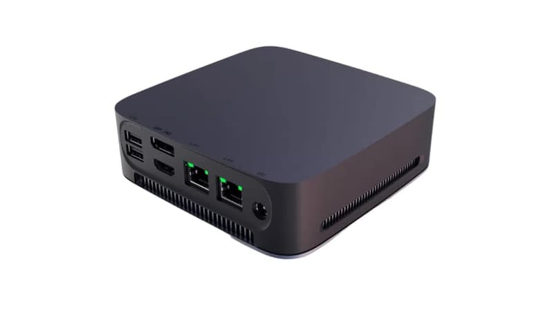 Rikomagic N100 Windows 11 MINI PC, unveiled showcasing Intel 12th Gen CPU with Dual GbE LAN Rikomagic MK42 Mini PC.jp