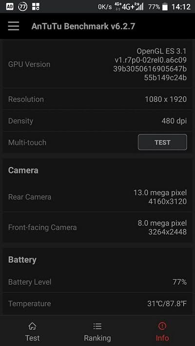 ZTE Blade A2 Plus AnuTuTu 11 ZTE Blade A2 Plus AnuTuTu 11