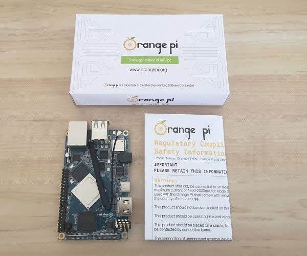 Orange Pi 4b Unboxed