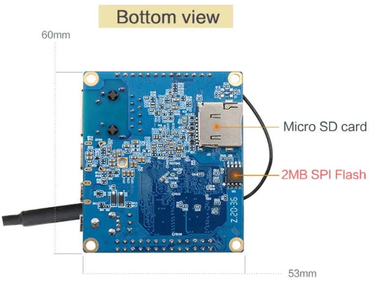 Pi Zero2 Buttom