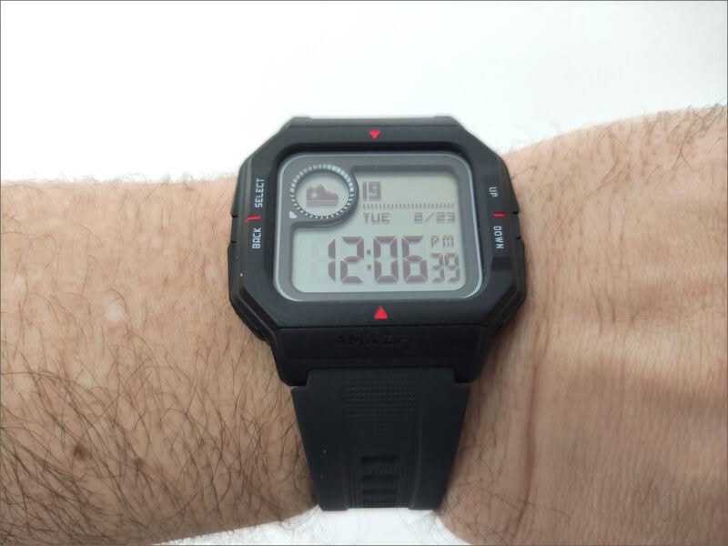 Amazfit Neo Watch wearing 1 Amazfit Neo Watch wearing 1