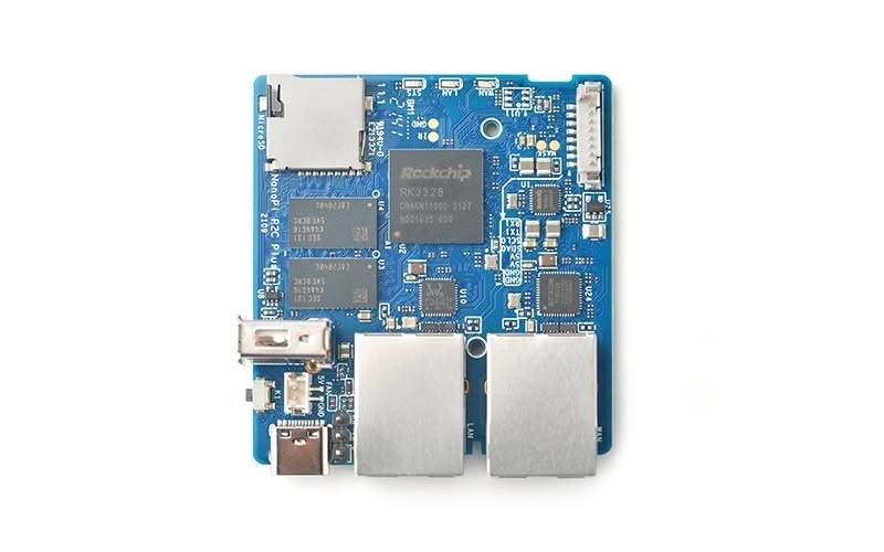 NanoPi R2C Plus OpenWrt Router Features 8GB eMMC flash Storage Nanopi R2c Plus