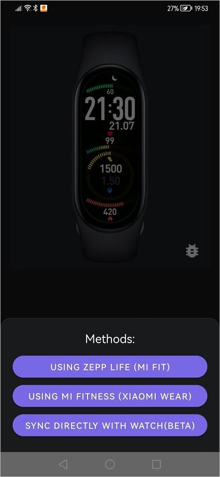 Mi Band 7 Watch Faces 05