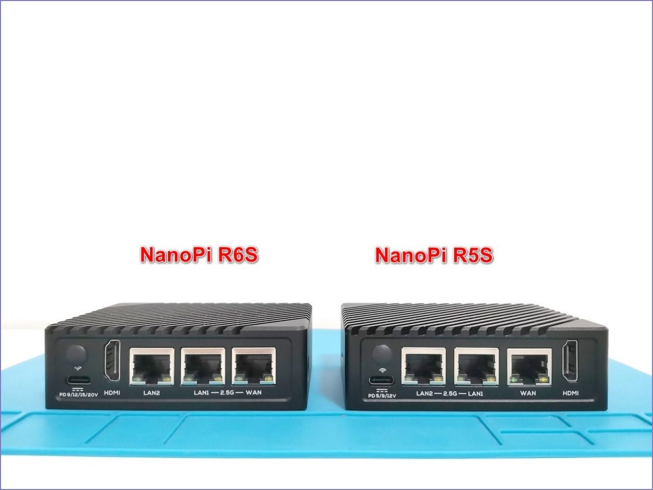 Nanopi R6s Rear