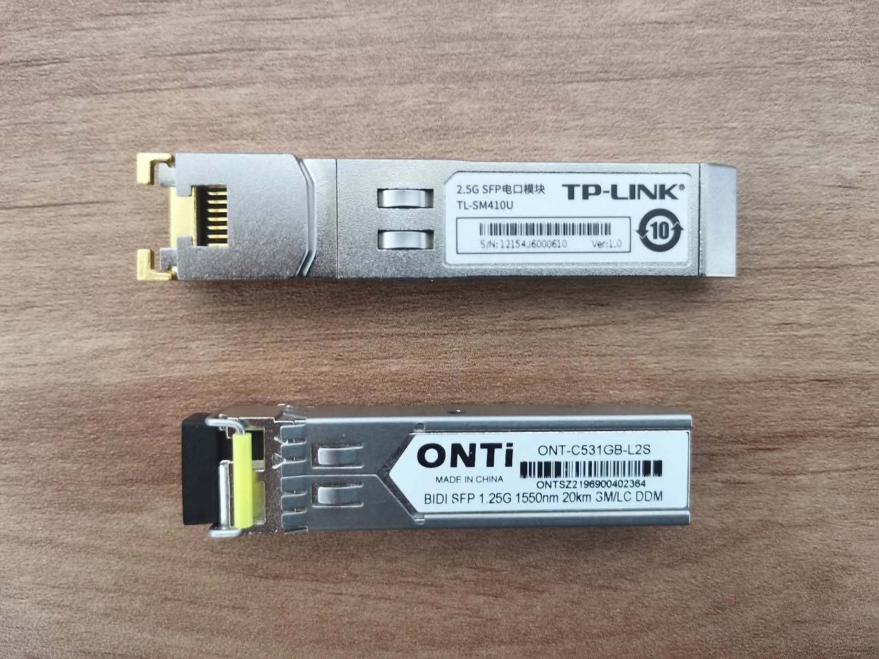 Banana Pi R3 Sfp Rj45 Test1