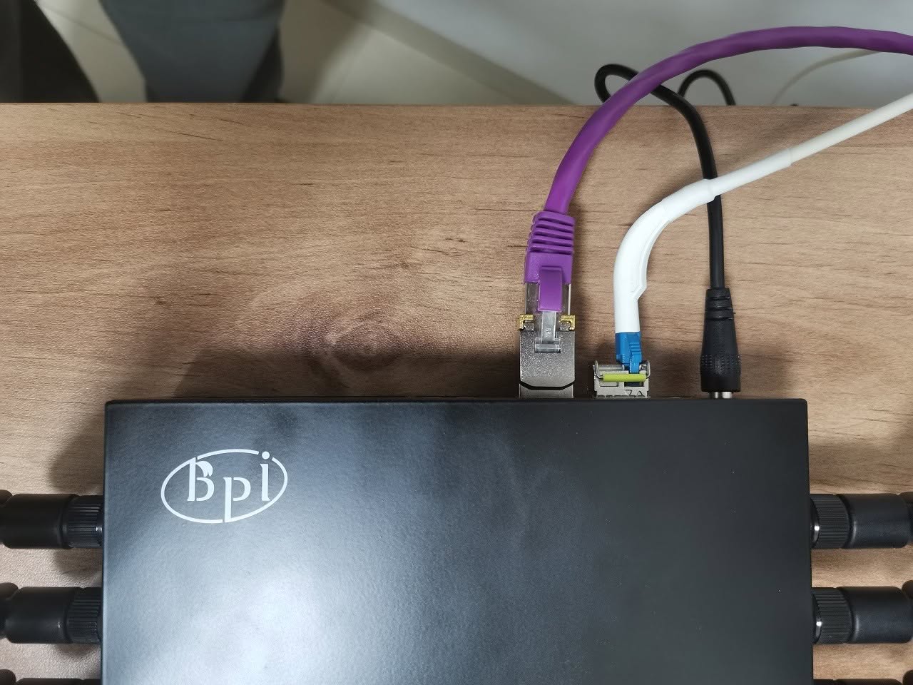 Banana Pi R3 Sfp Rj45 Test2