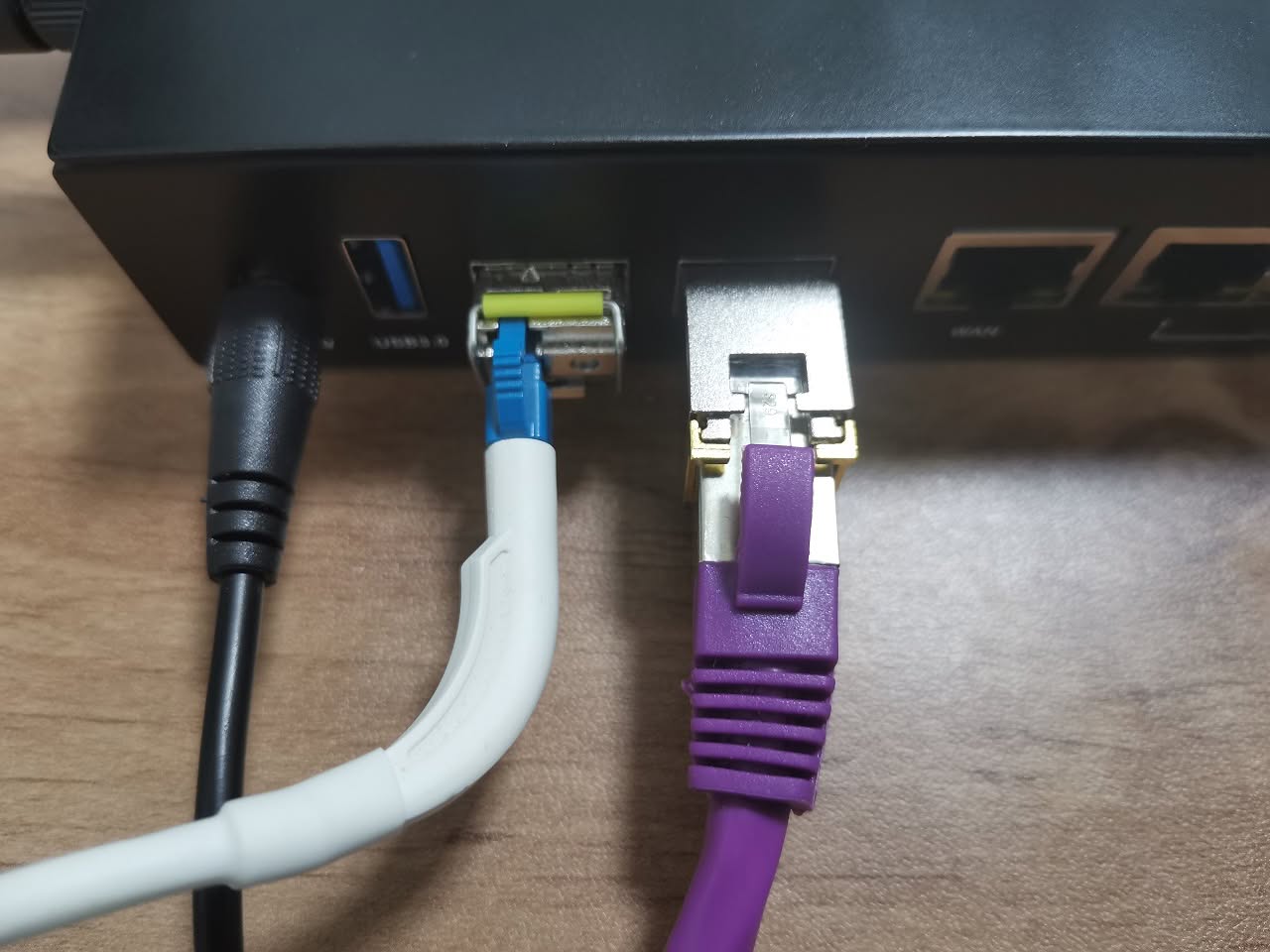 Banana Pi R3 Sfp Rj45 Test5