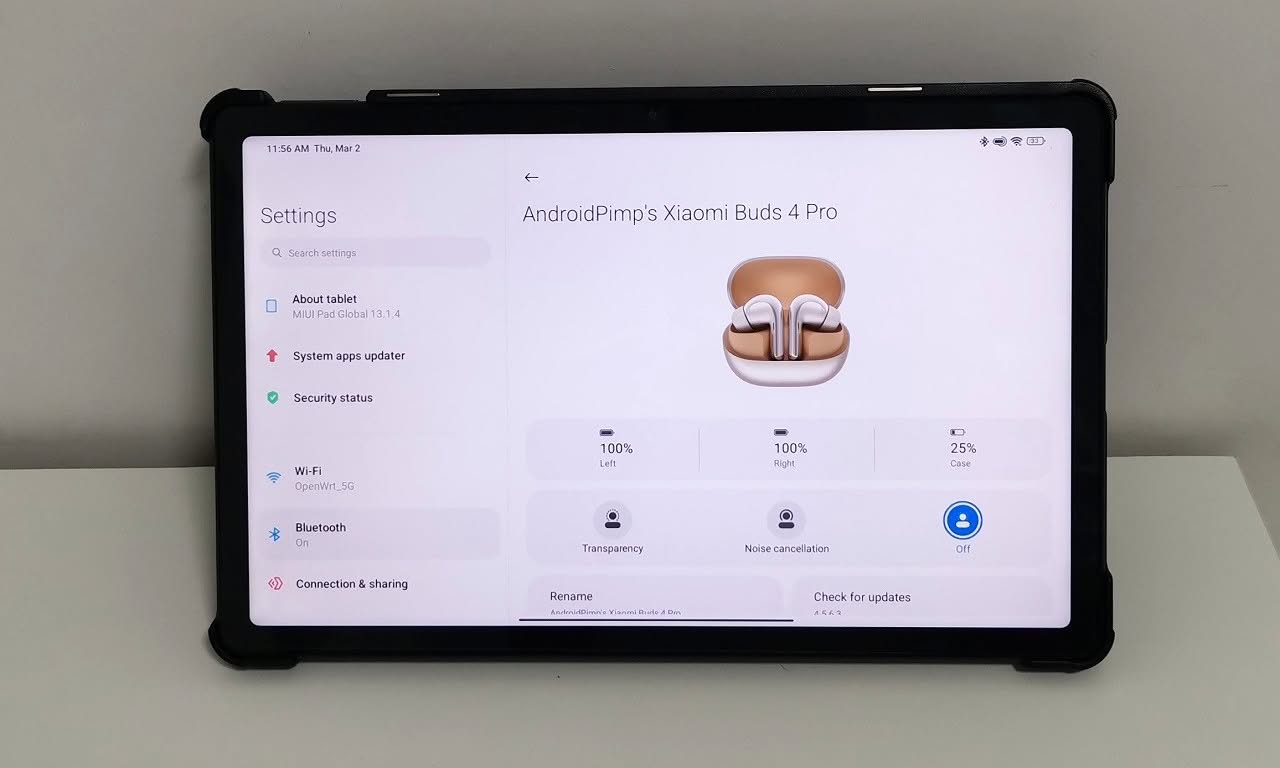 Buds 4 Pro Redmi Pad5 4