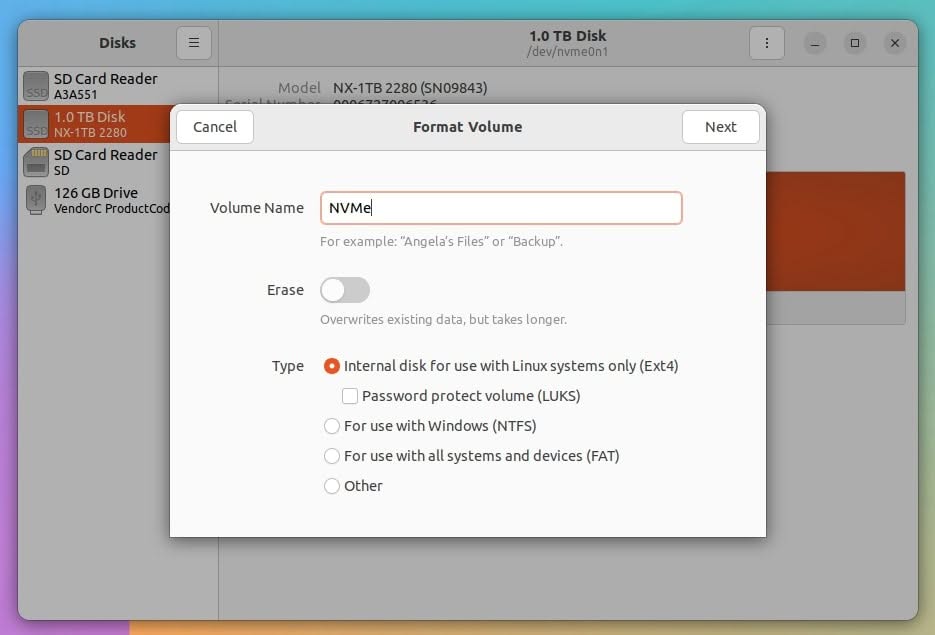 Orange Pi 4 NVMe Test 2