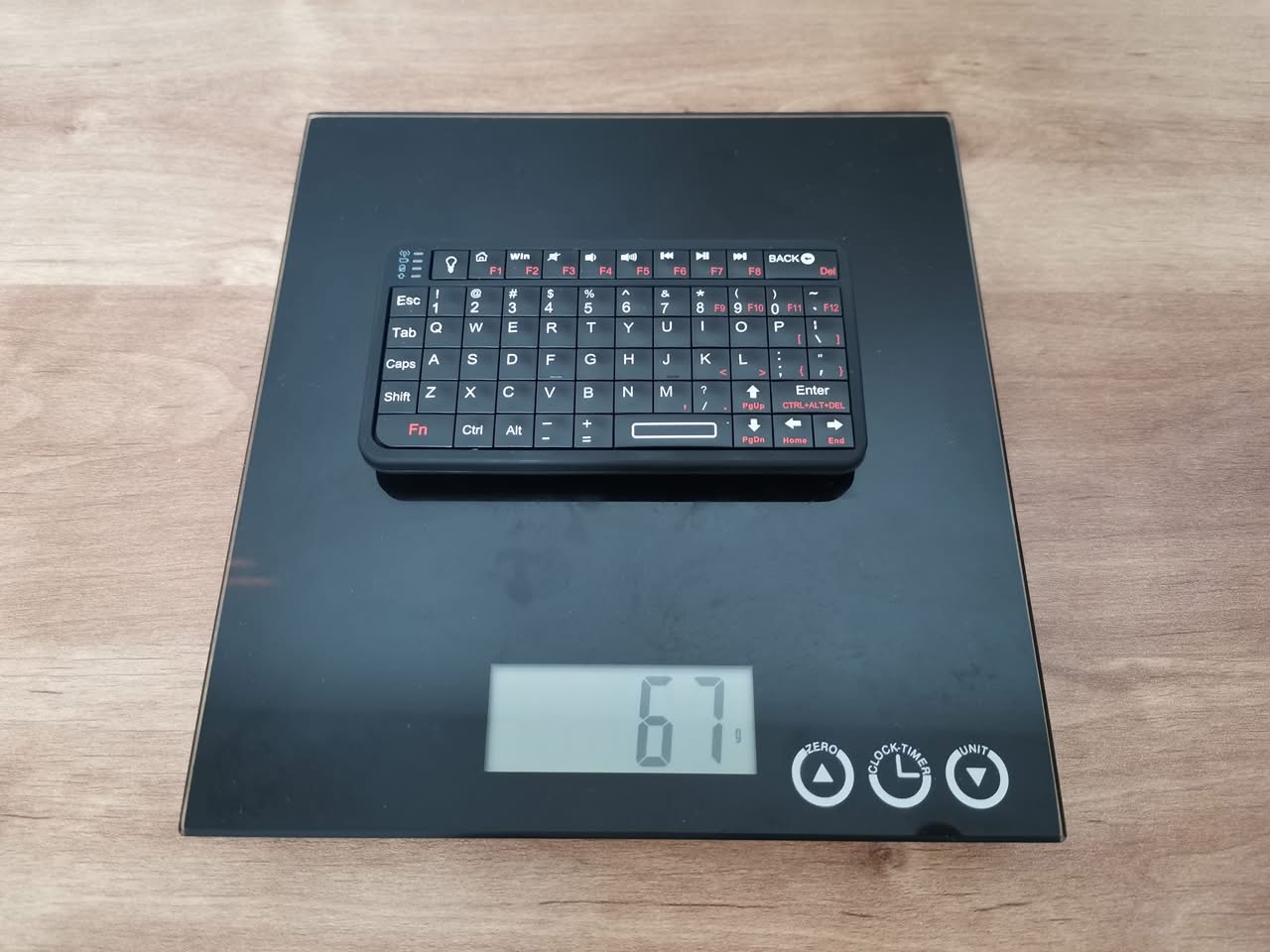 518BT Keyboard Weight
