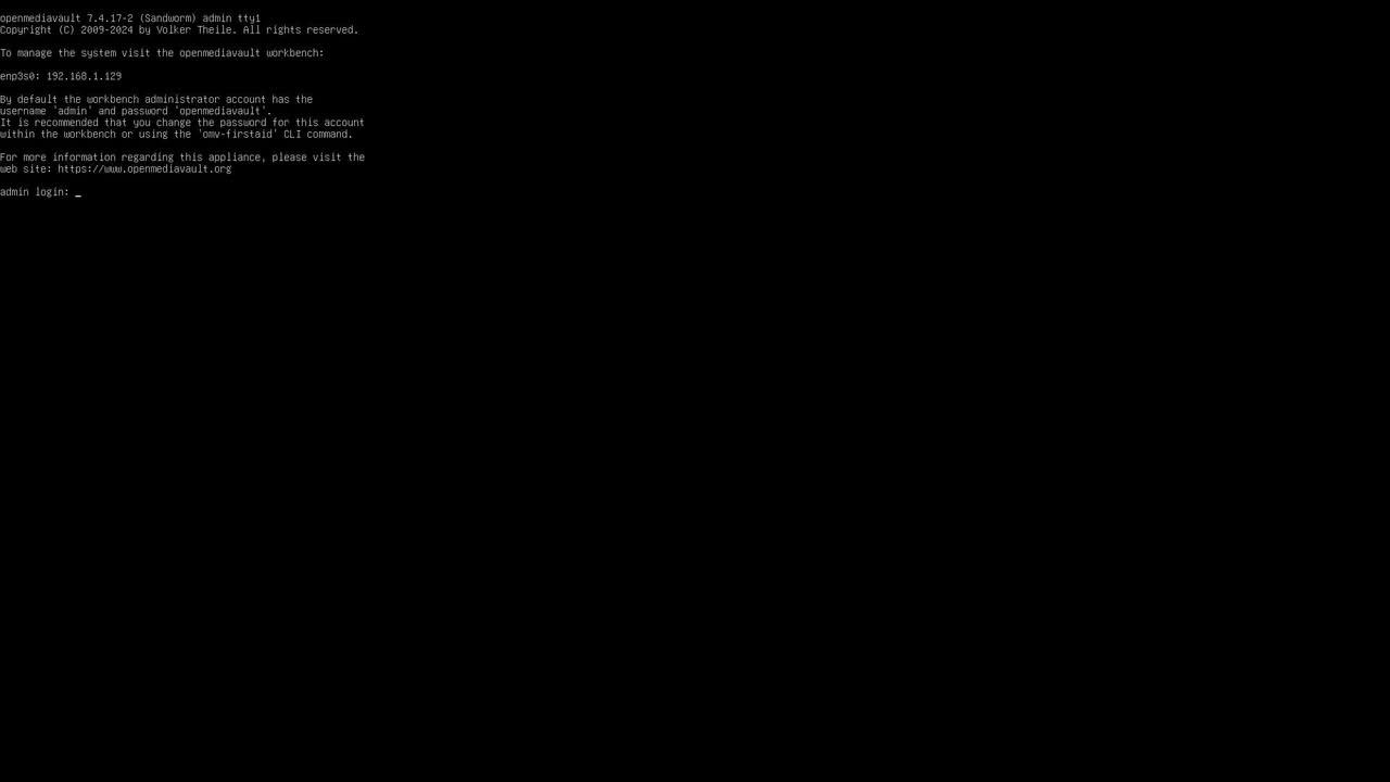 NestDisk Openmediavault